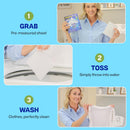 Happy Hour Fresh Scent Laundry Detergent Sheets 60 Sheet Capacity 1 pk