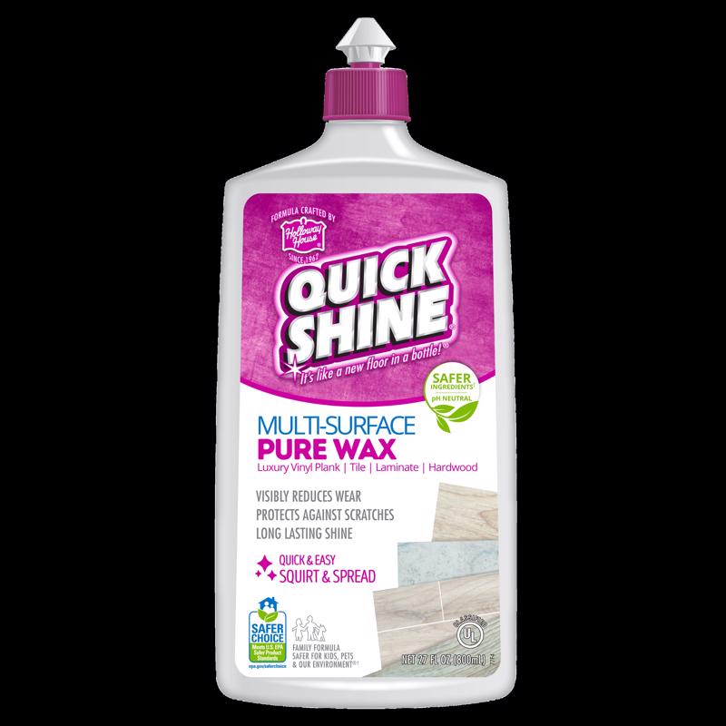 Quick Shine High Gloss Floor Wax Liquid 27 oz