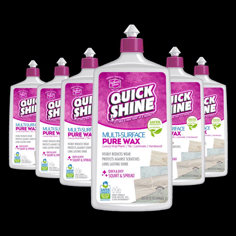 Quick Shine High Gloss Floor Wax Liquid 27 oz