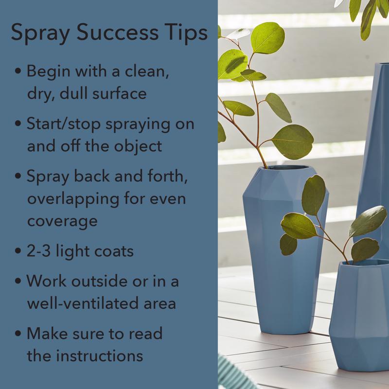 Krylon Fusion All-In-One Matte Worn Denim All-In-One Spray Paint 12 oz