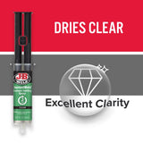 J-B Weld InstantWeld High Strength Clear Epoxy Syringe 0.47 oz