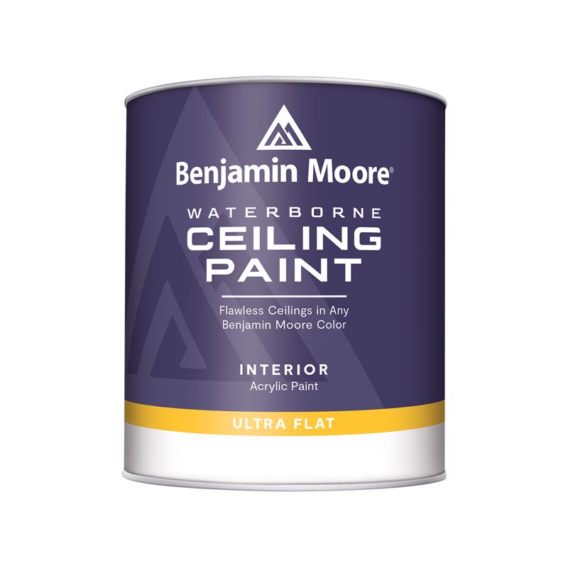 Benjamin Moore Flat Base 1 Ceiling Paint Interior 1 qt
