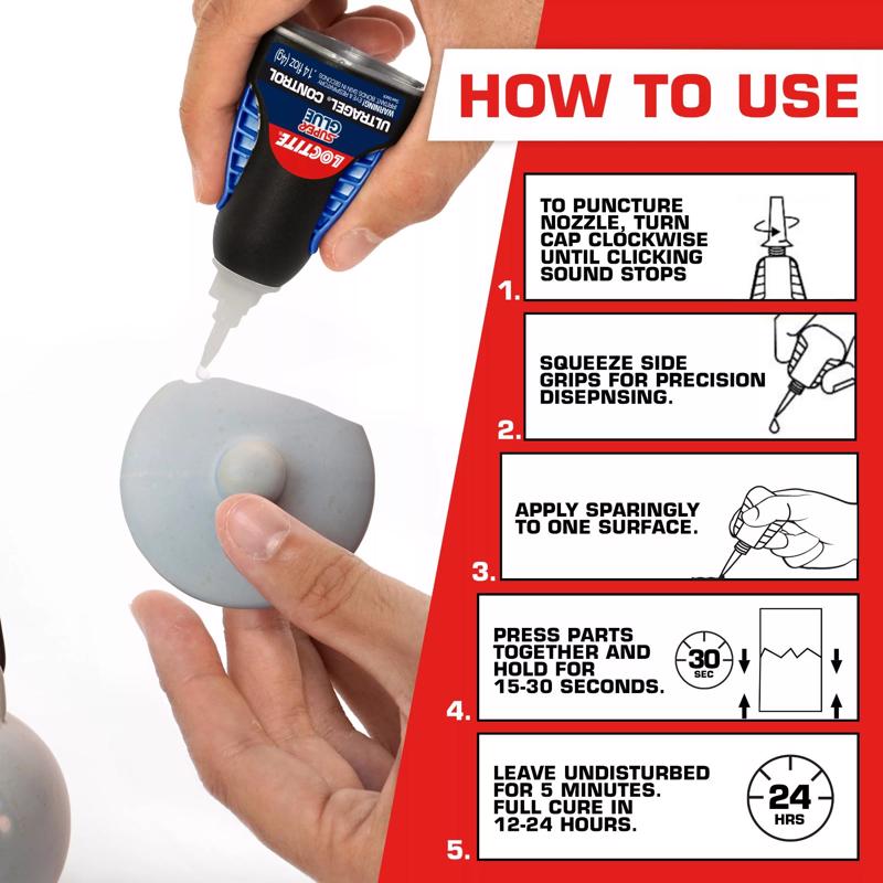 Loctite High Strength Super Glue 0.18 oz