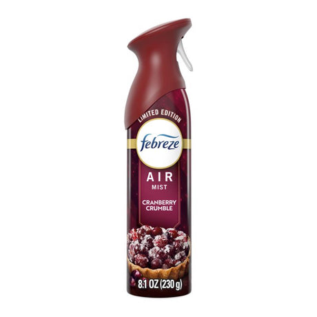Febreze Cranberry Crumble Scent Air Freshener Spray 8.1 oz Aerosol 1 pk