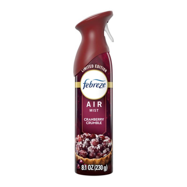 Febreze Cranberry Crumble Scent Air Freshener Spray 8.1 oz Aerosol 1 pk