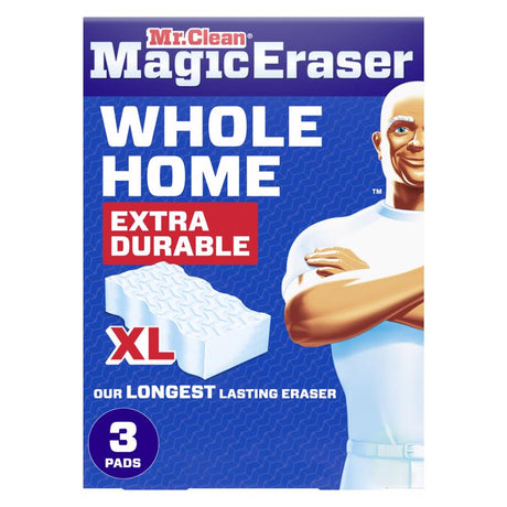 Mr. Clean Whole Home XL Non-Scratch Magic Eraser For All Purpose 3 pk