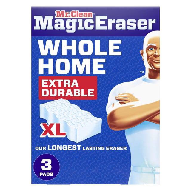 Mr. Clean Whole Home XL Non-Scratch Magic Eraser For All Purpose 3 pk
