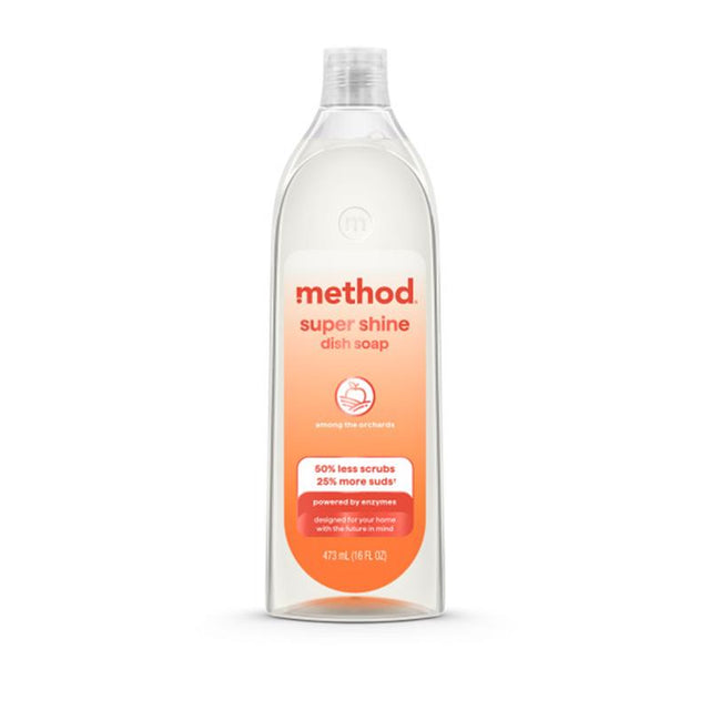 Method Super Shine Among the Orchards Scent Liquid Dish Soap 16 oz 1 pk