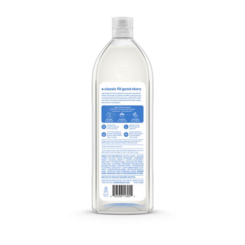 Method Super Shine Free & Clear Scent Liquid Dish Soap Refill 48 oz 1 pk