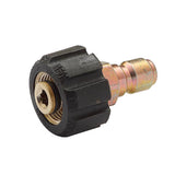 SurfaceMaxx M22 Female x 3/8-in Plug Quick Connect Plug 4500 psi