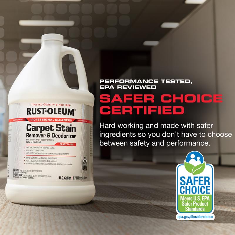 Rust-Oleum Professional Cleaners Citrus Scent Carpet Stain Remover 1 gal Liquid