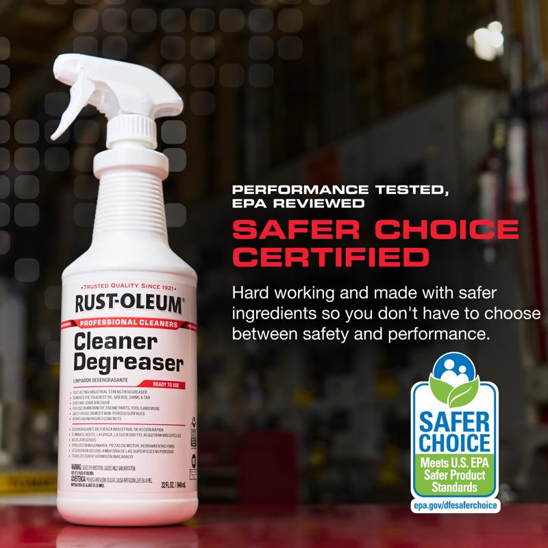 Rust-Oleum Professional Cleaners Cleaner and Degreaser 32 oz Spray