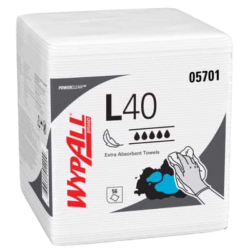 Wypall Disposable Towels 12 in. W X 12.5 in. L 56 pk