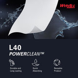 Wypall Disposable Towels 12 in. W X 12.5 in. L 56 pk