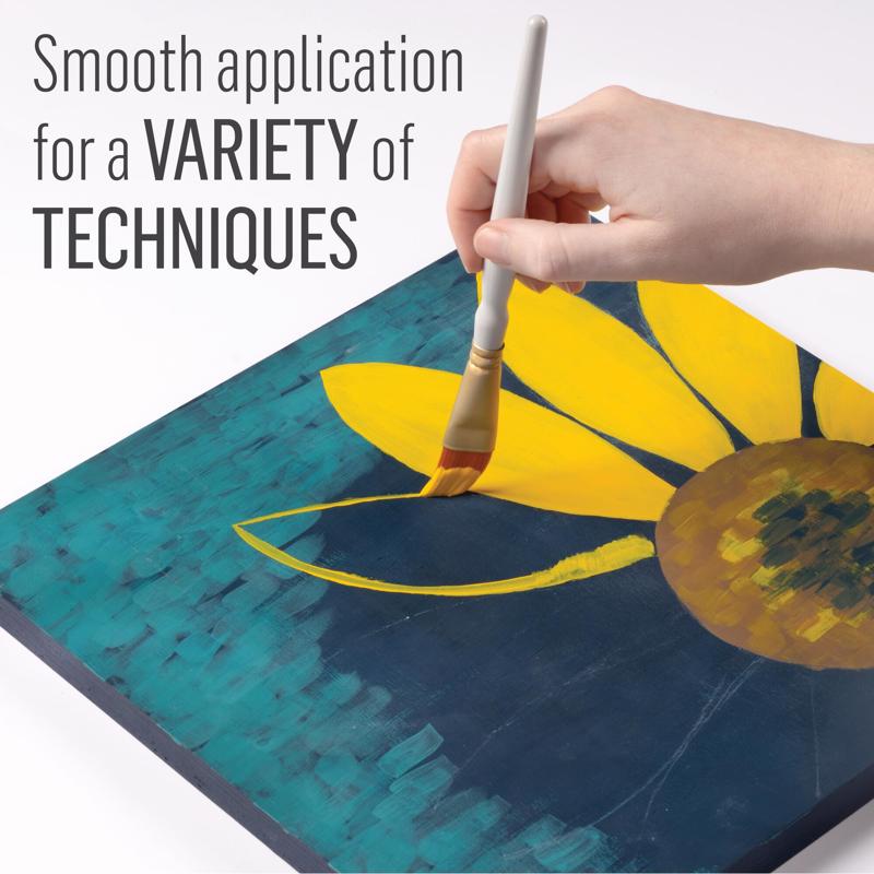 FolkArt Angle/Flat Wash Brush Set