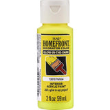 Homefront Glow-In-The-Dark Yellow Craft Paint Exterior and Interior 2 oz