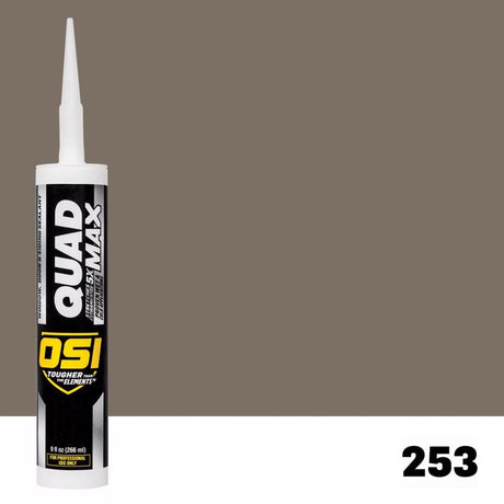 OSI Quad Max Timberbark Hardie Elastomeric Polymers Caulk Sealant 9.5 oz