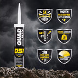 OSI Quad Max Tahoe Elastomeric Polymers Caulk Sealant 9.5 oz