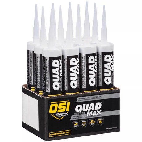 OSI Quad Max Sunburst Elastomeric Polymers Caulk Sealant 9.5 oz