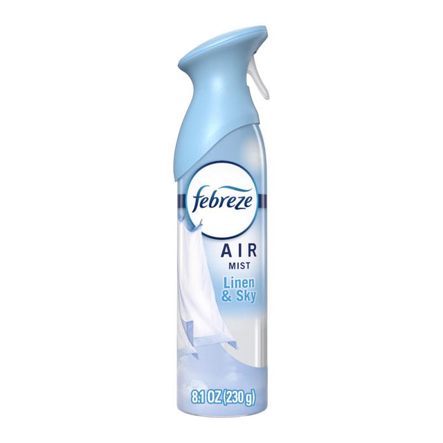 Febreze Linen and Sky Scent Air Freshener Spray 8.1 oz Aerosol 1 pk