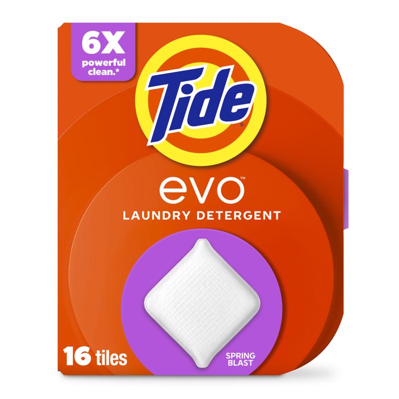Tide Spring Blast Scent Detergent Tablet 1 pk