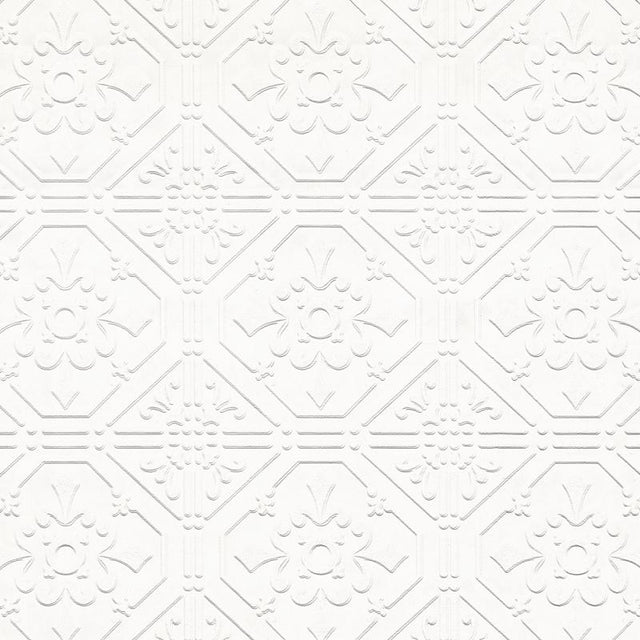 Brewster 20.9 in. W X 396 in. L Paste Paintable Wallpaper