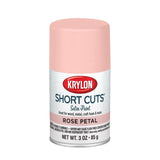 Krylon Short Cuts Satin Rose Petal Craft Spray Paint 3 oz
