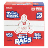 ToolBox Rags 10 in. W X 11 in. L 200 sheet