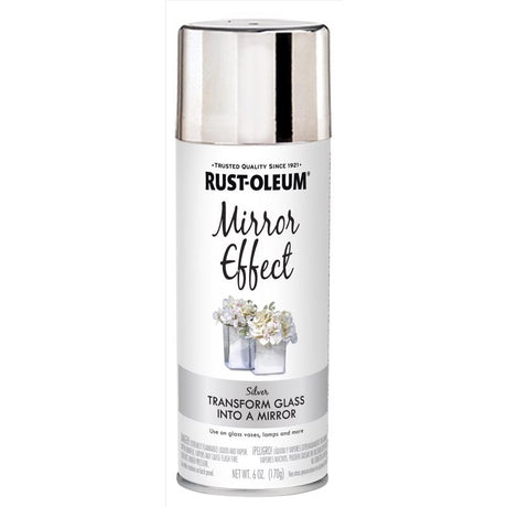 Rust-Oleum Mirror Effect Silver Spray Paint 6 oz