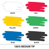 Homefront Multi Color Paint Pen Exterior and Interior 6 pc