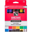 Homefront Multi Color Paint Pen Exterior and Interior 12 pc