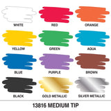 Homefront Multi Color Paint Pen Exterior and Interior 12 pc