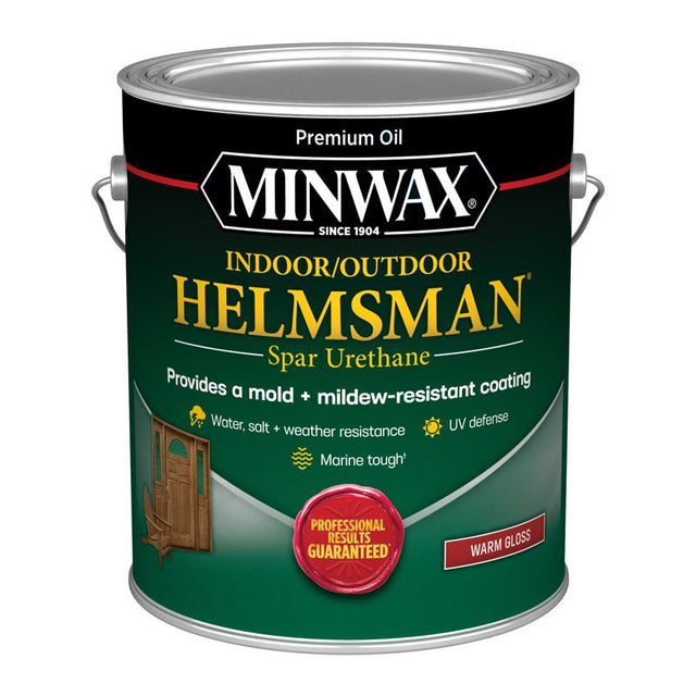 Minwax Helmsman Warm Gloss Clear Spar Urethane 1 gal