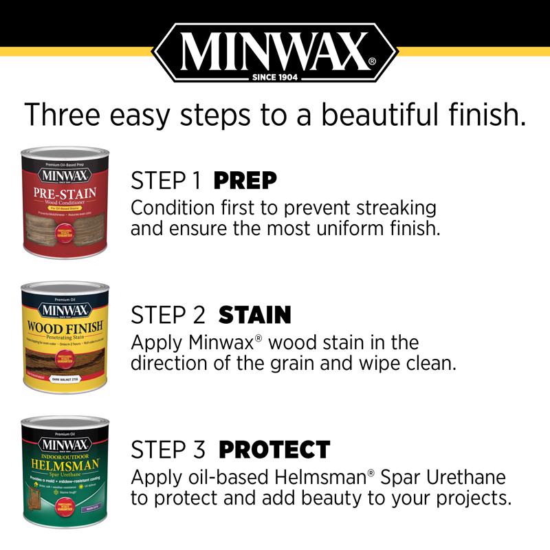 Minwax Helmsman Warm Gloss Clear Spar Urethane 1 gal