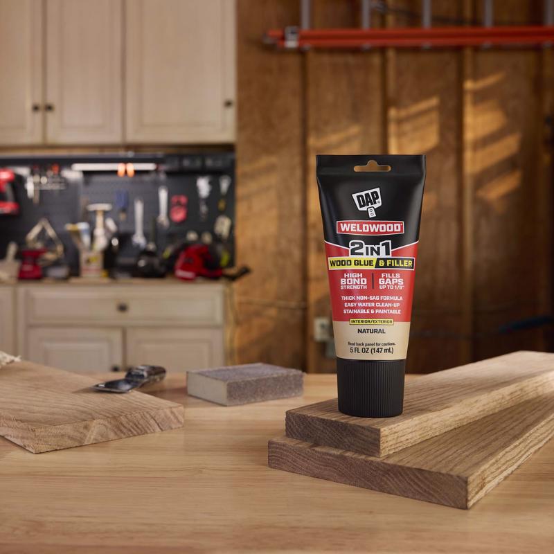DAP Weldwood Cream Wood Glue and Filler 5 oz