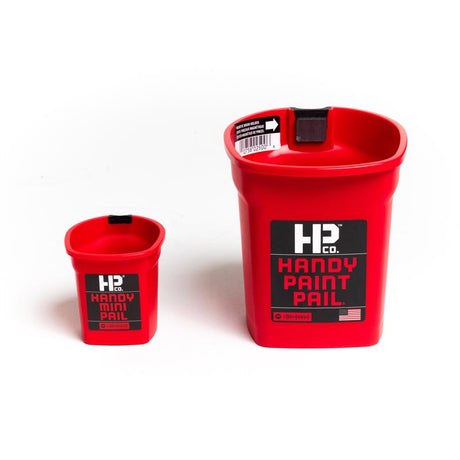 Handy Red Paint Pail