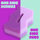 Scotch-Brite Medium Duty Scrubber Sponge For All Purpose 1 pk