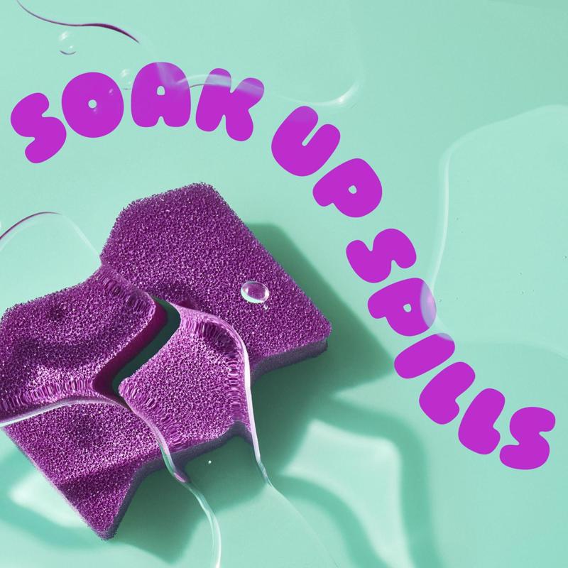 Scotch-Brite Medium Duty Scrubber Sponge For All Purpose 1 pk