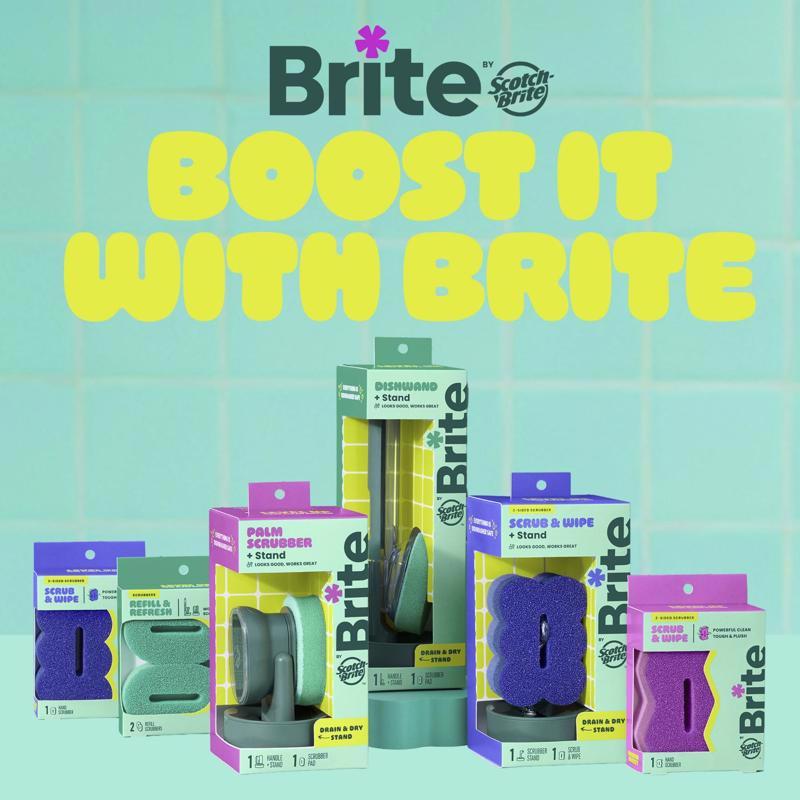 Scotch-Brite Medium Duty Sponge Refill For All Purpose 1 pk