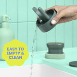 Scotch-Brite Medium Duty Dish Scrubber w/Stand For All Purpose 1 pk