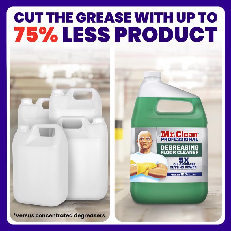 Mr. Clean Professional Degreasing Floor Cleaner Liquid 1 gal