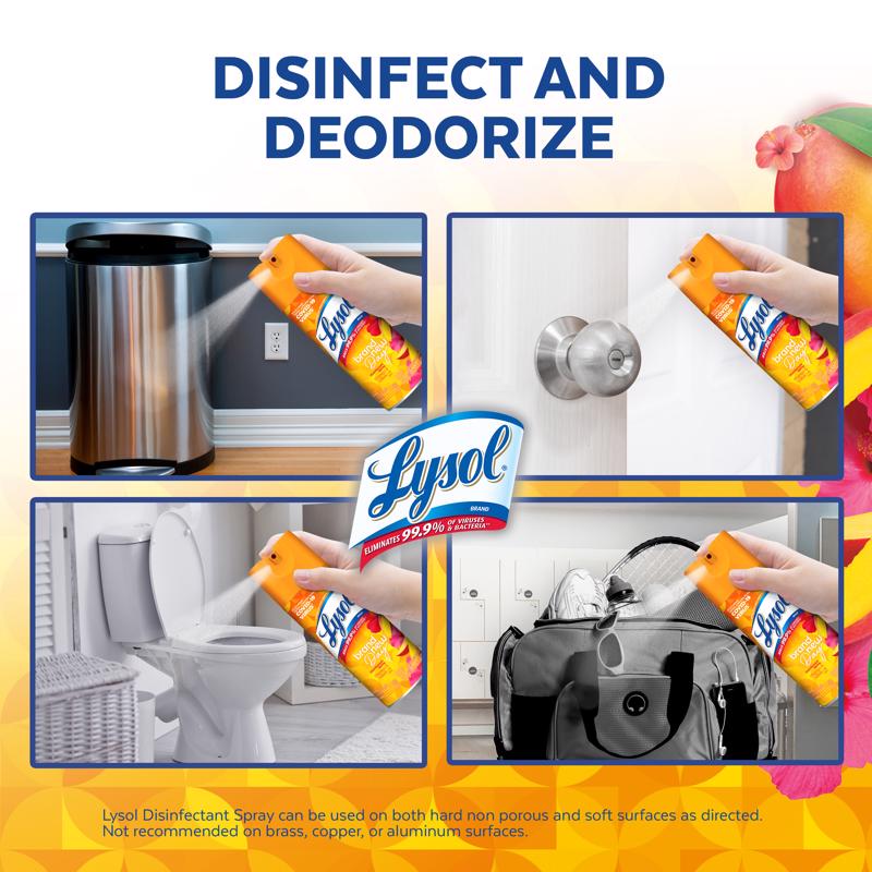Lysol Brand New Day Mango & Hibiscus Scent Disinfectant 12.5 oz