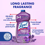 Lysol Brand New Day Lavender and Cotton Blossom Scent Concentrated Multi-Surface Cleaner Liquid 28 o