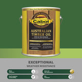 Cabot Transparent Natural Australian Timber Oil 0.5 pt