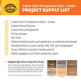 Cabot Semi-Transparent Tintable Stain and Sealer 7.25 oz