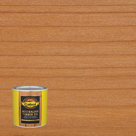 Cabot Transparent Honey Teak Australian Timber Oil 0.5 pt