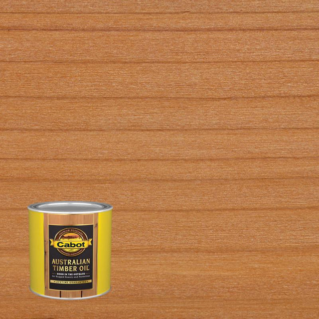 Cabot Transparent Honey Teak Australian Timber Oil 0.5 pt