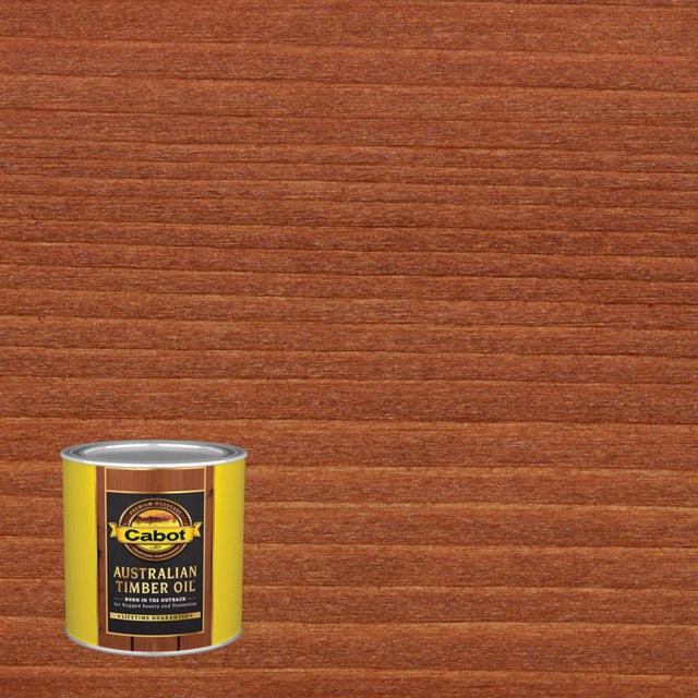 Cabot Transparent Jarrah Brown Australian Timber Oil 0.5 pt
