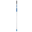 Unger 60 in. L X 1 in. D Aluminum Water Flow Pole Silver/Blue