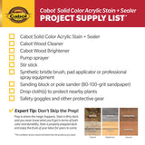 Cabot Solid Tintable Neutral Base Stain and Sealer 0.5 pt
